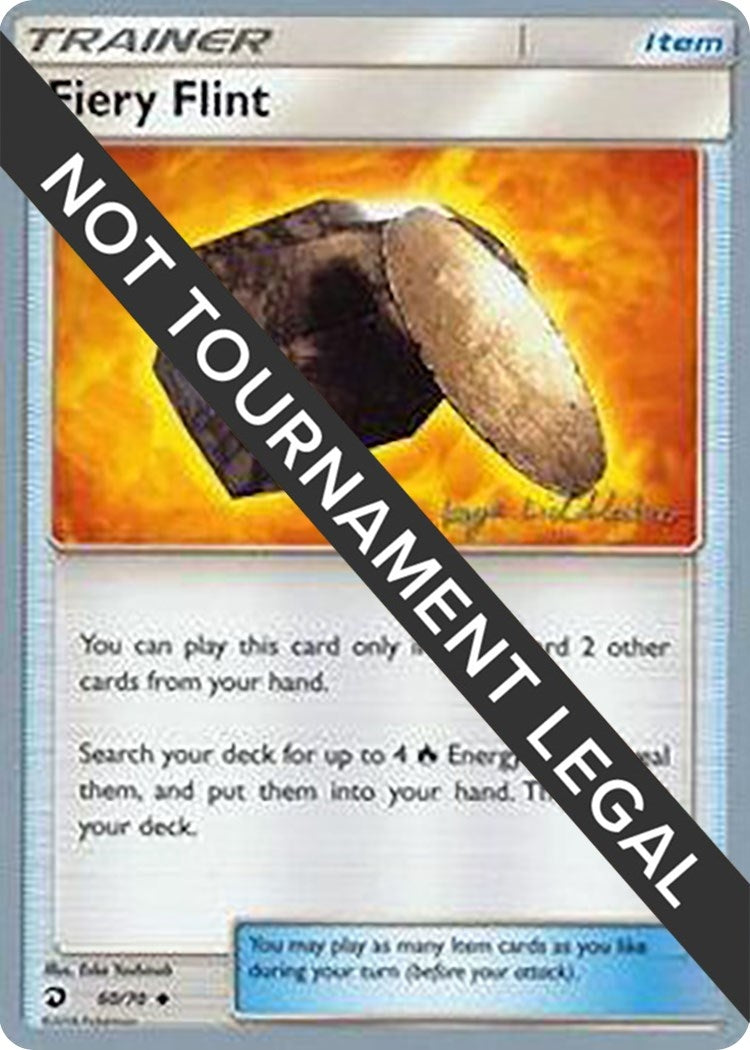 Image for Fiery Flint - 2019 (Kaya Lichtleitner) (60/70) [World Championship Decks] - Pokemon