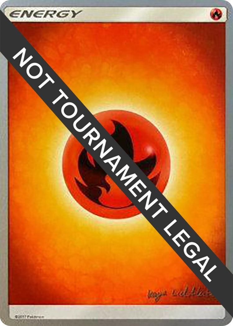 Image for Fire Energy - 2019 (Kaya Lichtleitner) [World Championship Decks] - Pokemon