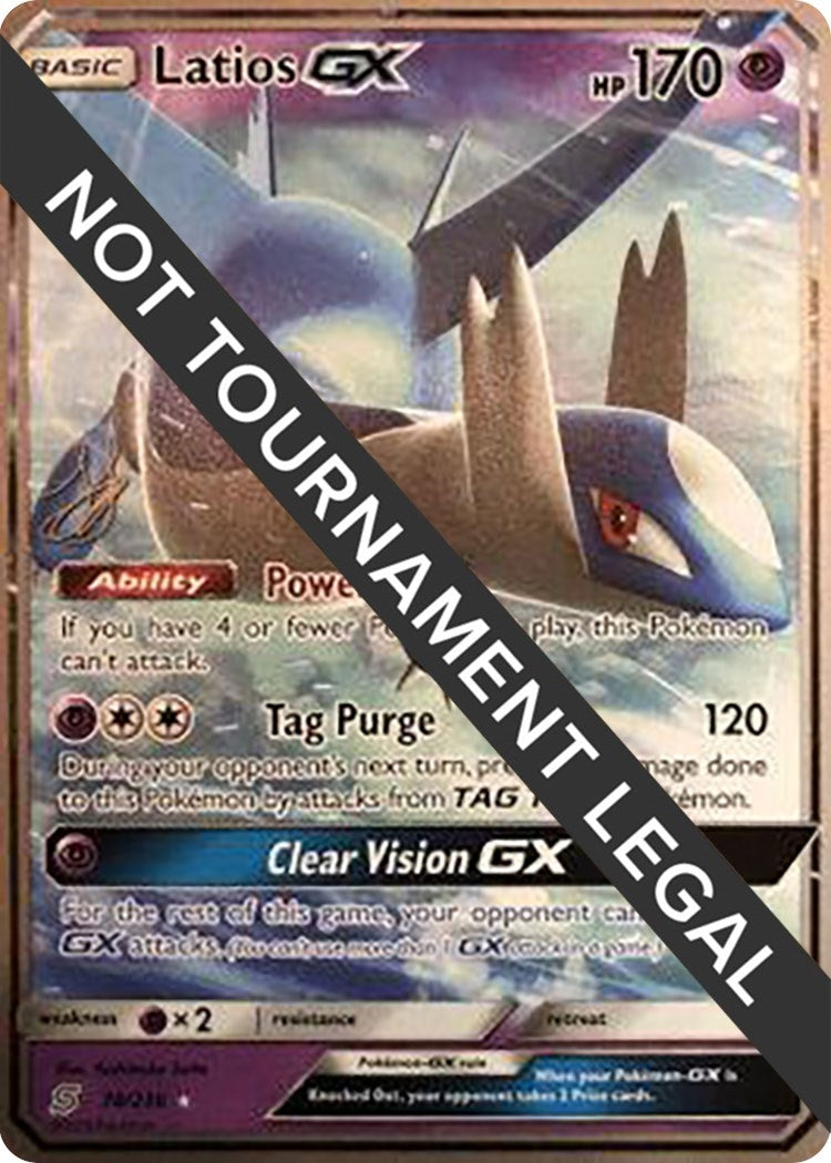 Image for Latios GX - 2019 (Henry Brand) (78/236) [World Championship Decks] - Pokemon