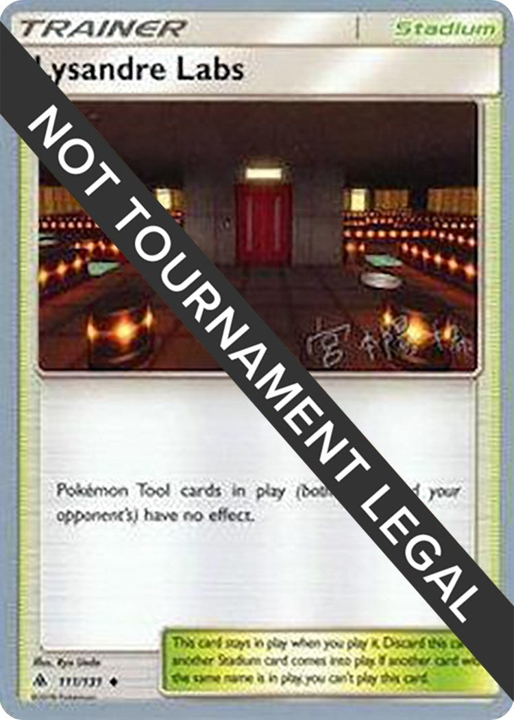 Image for Lysandre Labs - 2019 (Haruki Miyamoto) (111/131) [World Championship Decks] - Pokemon