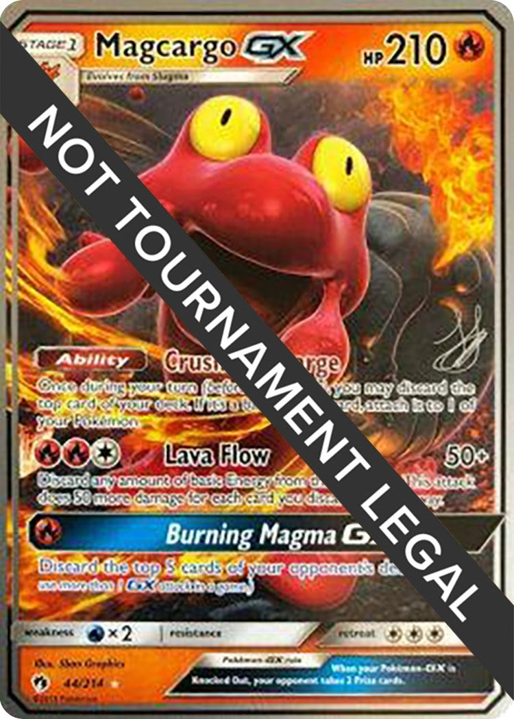 Image for Magcargo GX - 2019 (Henry Brand) (44/214) [World Championship Decks] - Pokemon