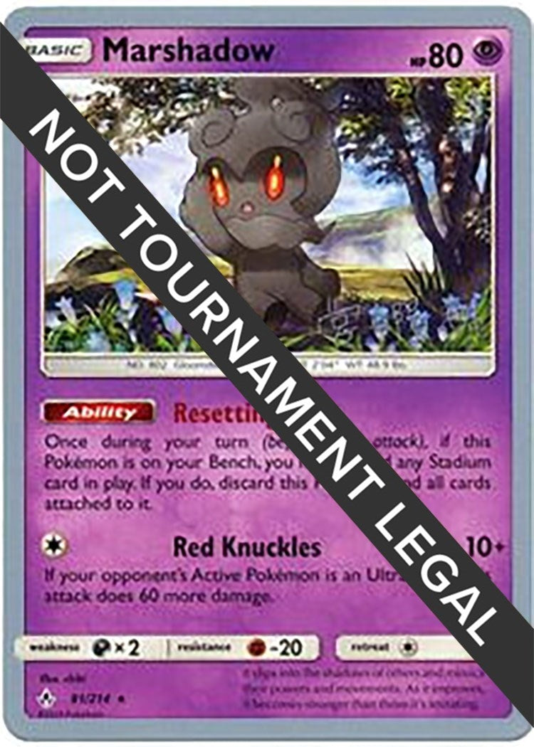 Image for Marshadow - 2019 (Haruki Miyamoto) (81/214) [World Championship Decks] - Pokemon