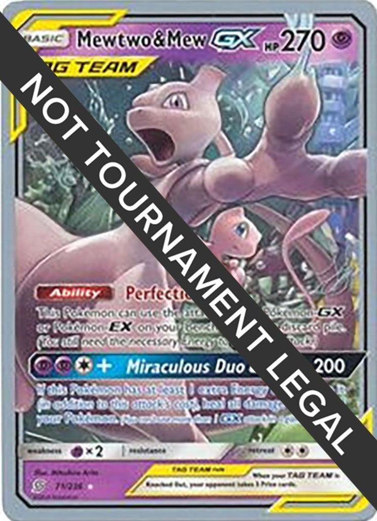 Image for Mewtwo & Mew GX - 2019 (Henry Brand) (71/236) [World Championship Decks] - Pokemon