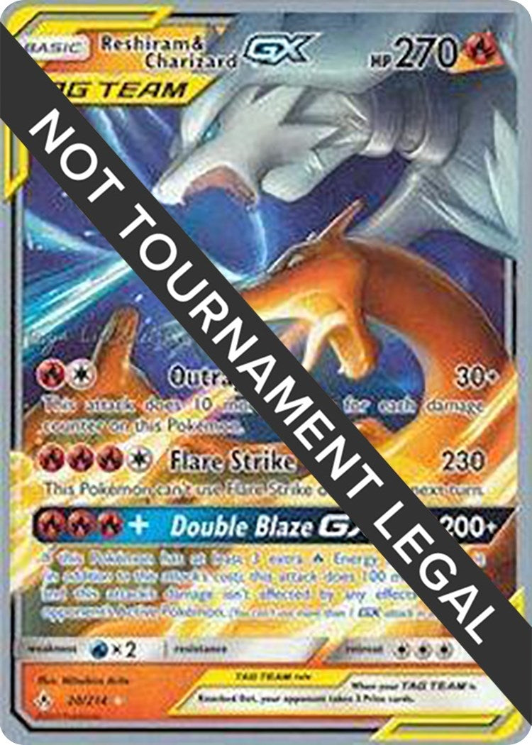 Reshiram & Charizard GX - 2019 (Kaya Lichtleitner) (20/214) [World Championship Decks]