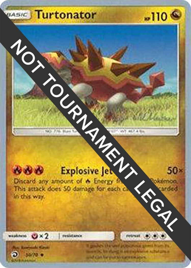 Image for Turtonator - 2019 (Kaya Lichtleitner) (50/70) [World Championship Decks] - Pokemon