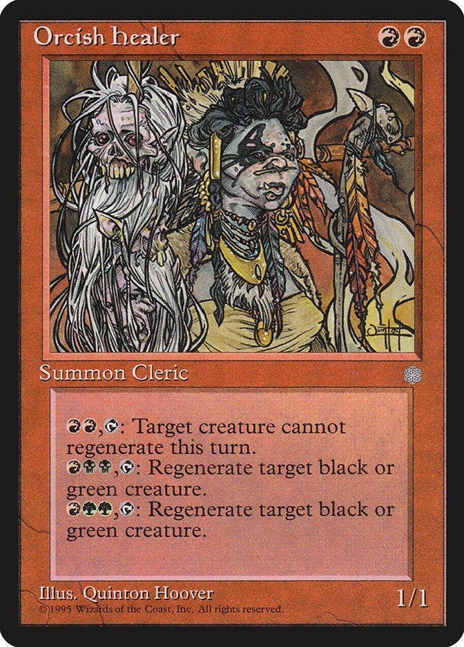 Image for Orcish Healer [Ice Age] - Magic: The Gathering