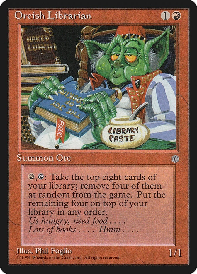 Image for Orcish Librarian [Ice Age] - Magic: The Gathering