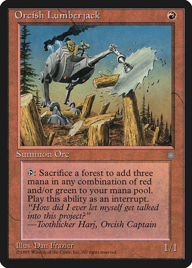 Image for Orcish Lumberjack [Ice Age] - Magic: The Gathering