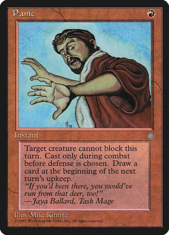 Image for Panic [Ice Age] - Magic: The Gathering