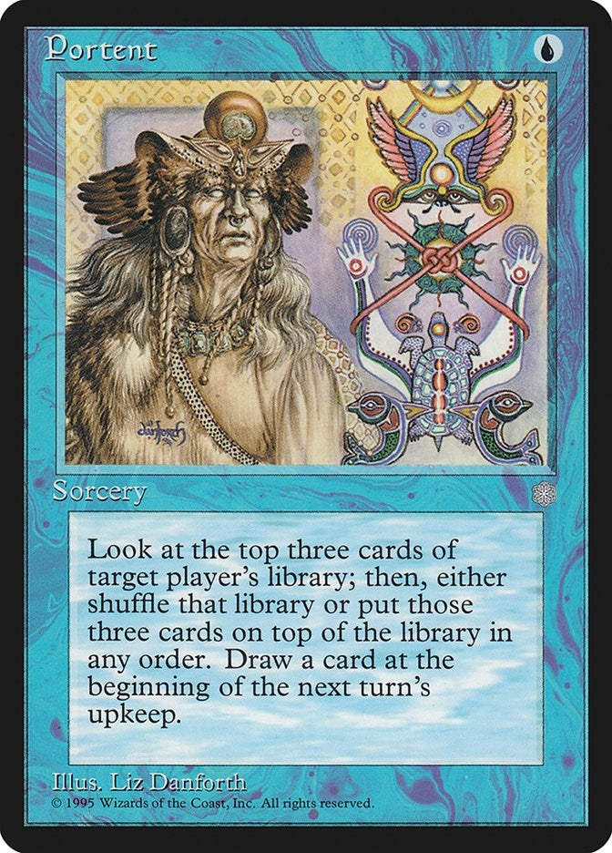 Image for Portent (90) [Ice Age] - Magic: The Gathering