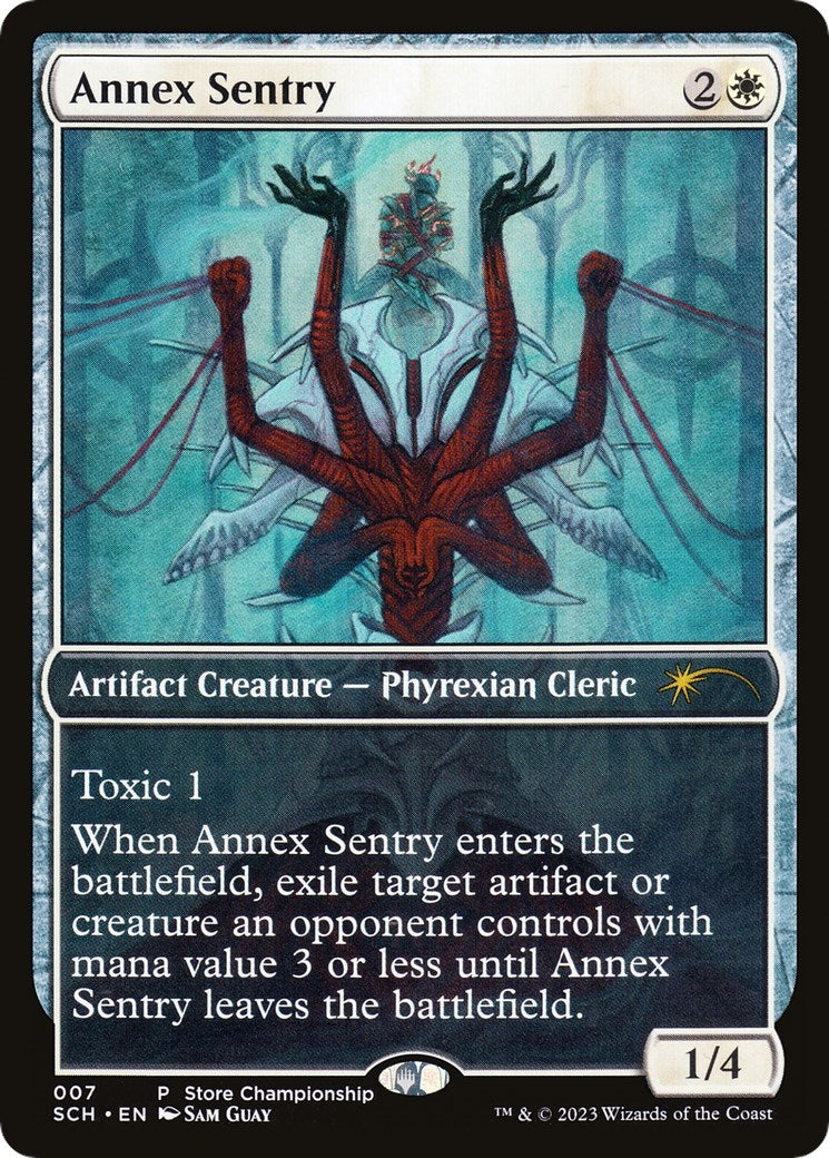 Image for Annex Sentry (7) [Game Day & Store Championship Promos] - Magic: The Gathering