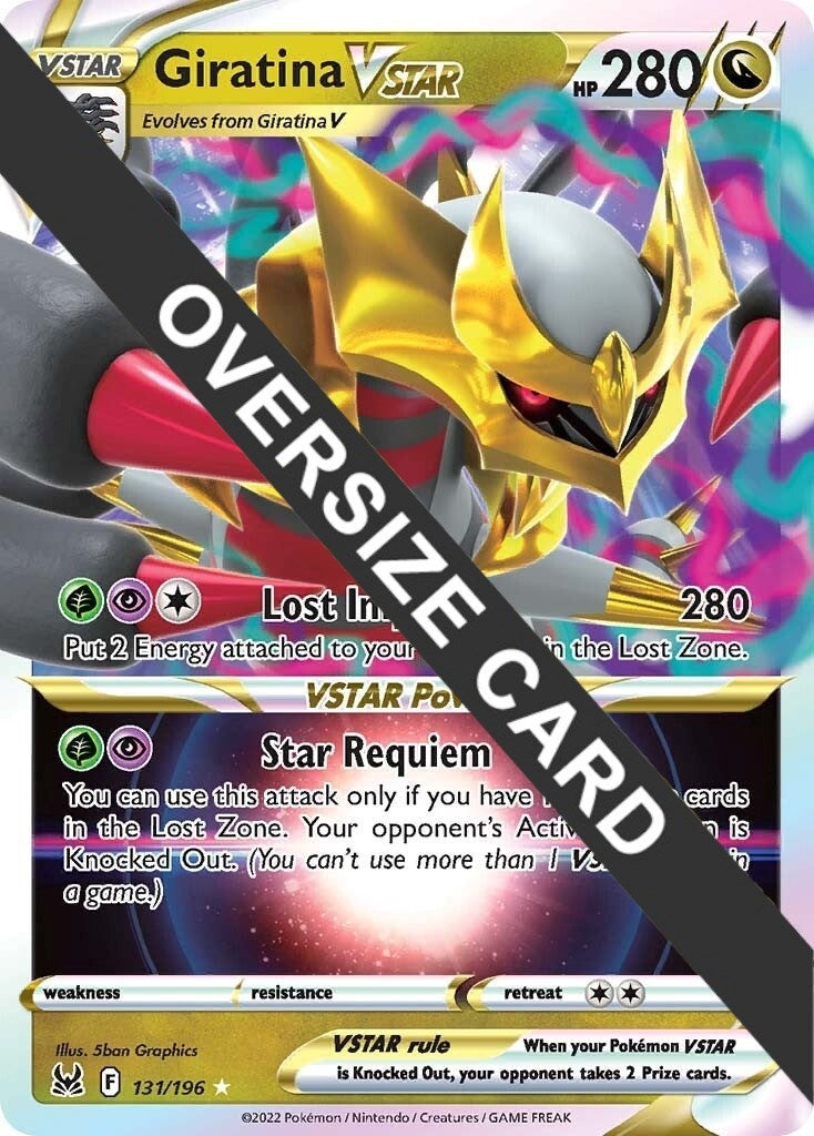 Image for Giratina VSTAR (131/196) [Jumbo Cards] - Pokemon