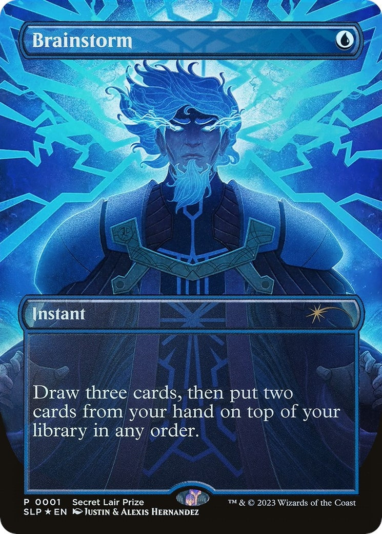 Image for Brainstorm (1) [Secret Lair Showdown] - Magic: The Gathering