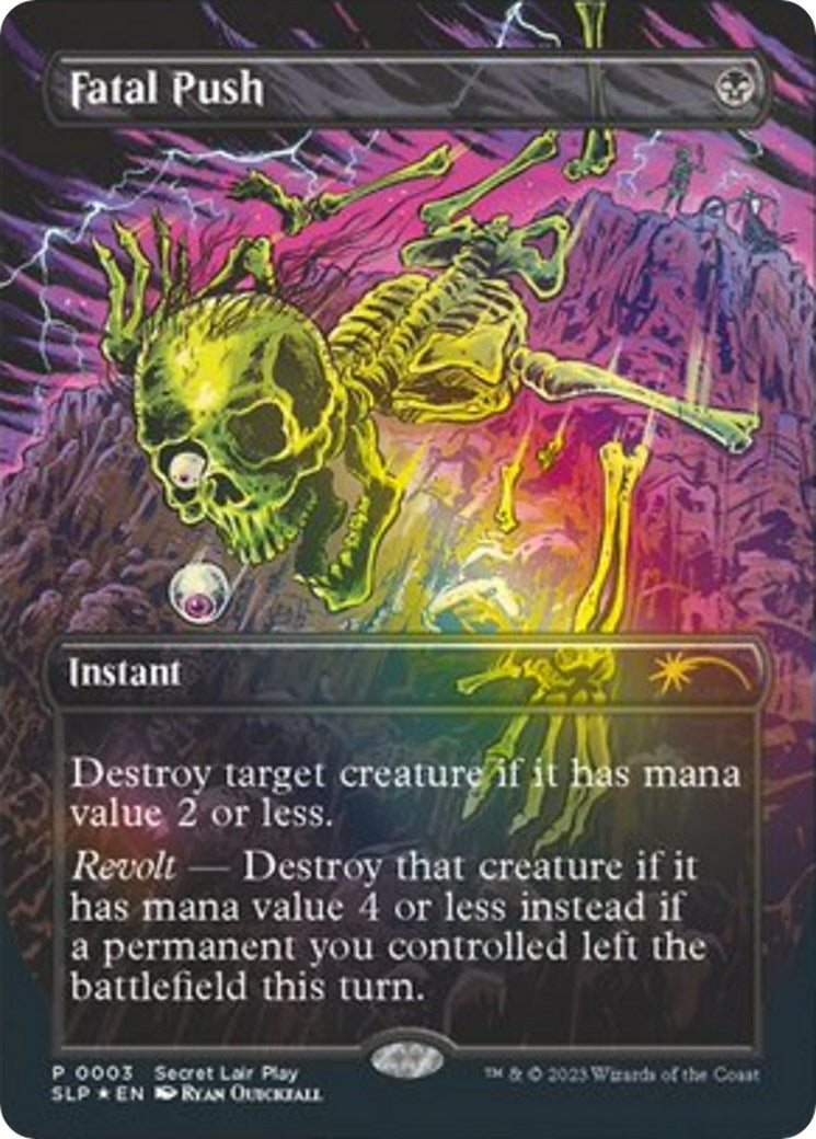 Image for Fatal Push (3) [Secret Lair Showdown] - Magic: The Gathering
