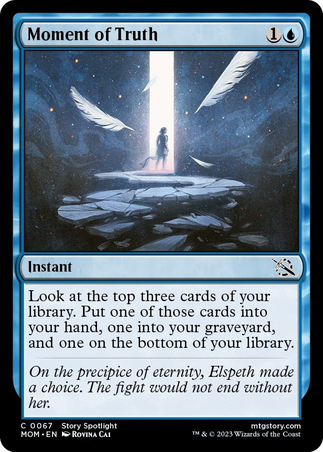 Image for Moment of Truth (67) [March of the Machine] - Magic: The Gathering