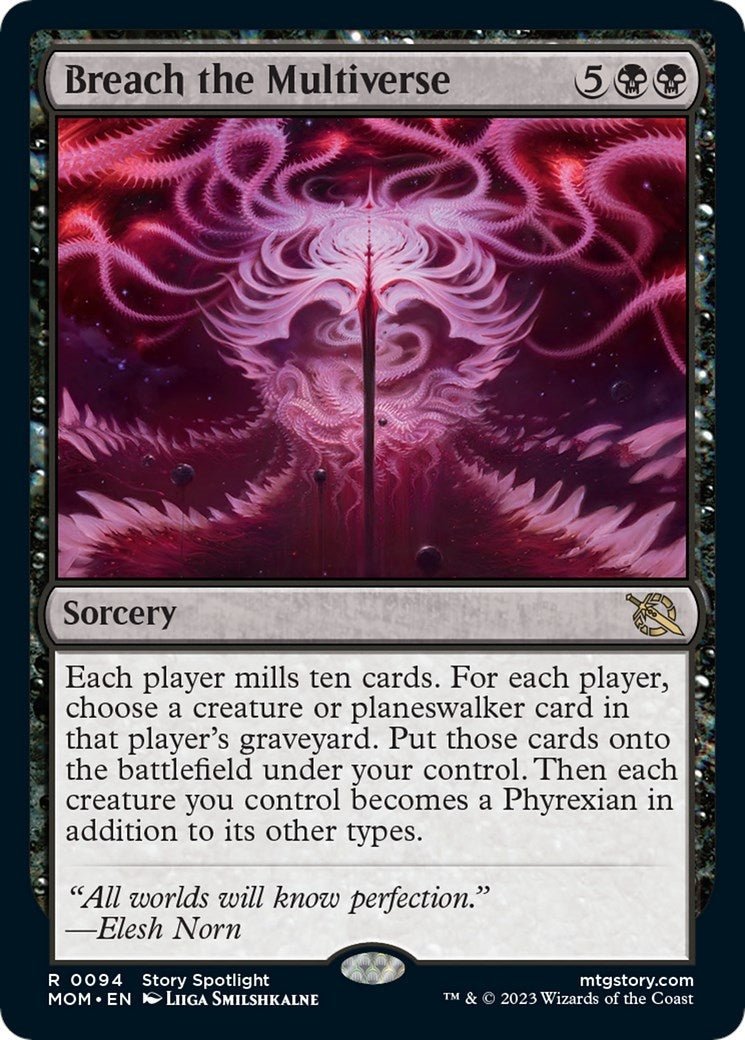 Image for Breach the Multiverse (94) [March of the Machine] - Magic: The Gathering