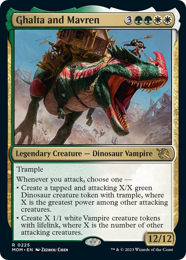 Image for Ghalta and Mavren (225) [March of the Machine] - Magic: The Gathering