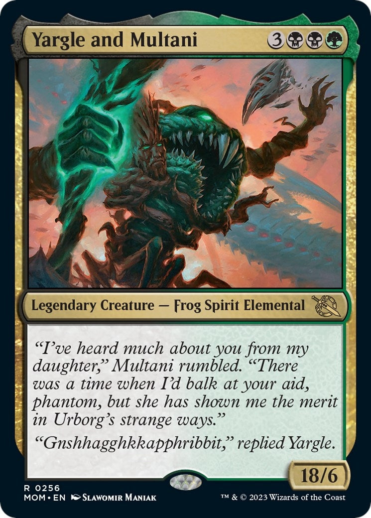 Image for Yargle and Multani (256) [March of the Machine] - Magic: The Gathering