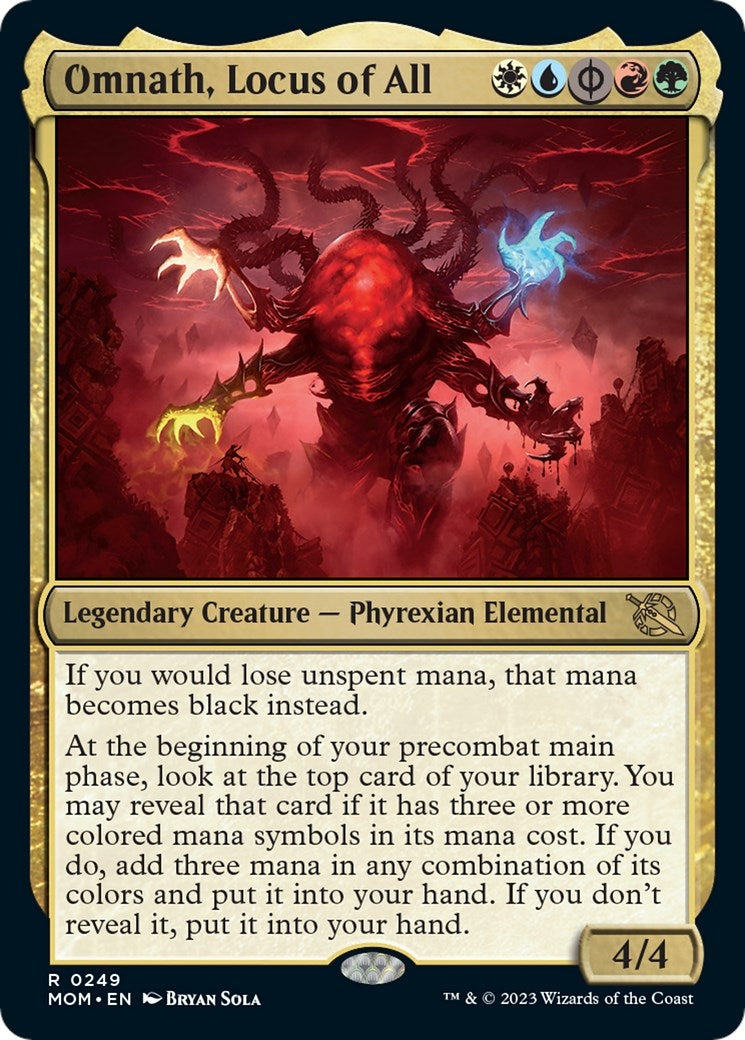 Image for Omnath, Locus of All (249) [March of the Machine] - Magic: The Gathering