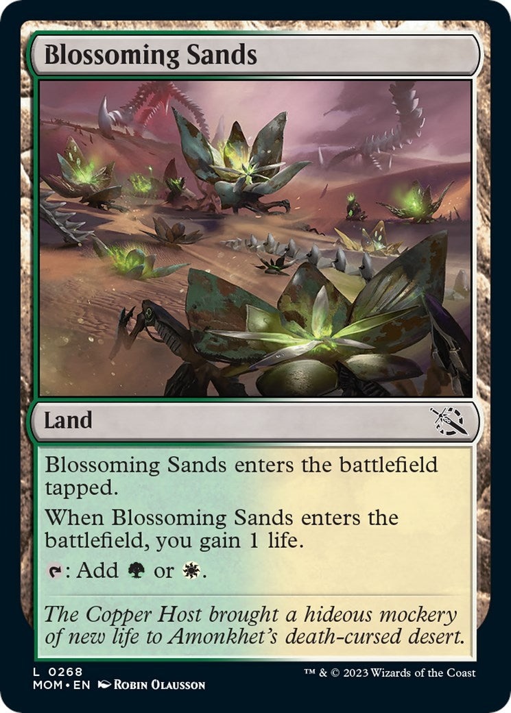 Image for Blossoming Sands (268) [March of the Machine] - Magic: The Gathering