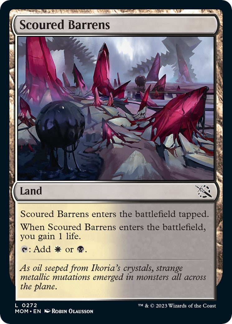 Image for Scoured Barrens (272) [March of the Machine] - Magic: The Gathering