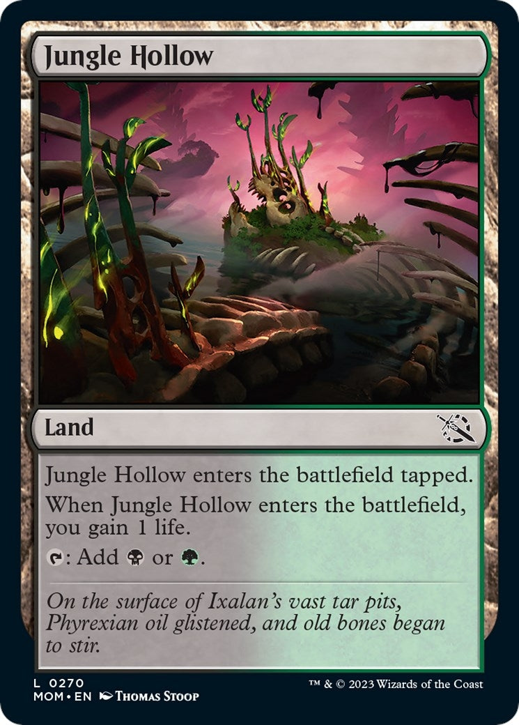 Image for Jungle Hollow (270) [March of the Machine] - Magic: The Gathering