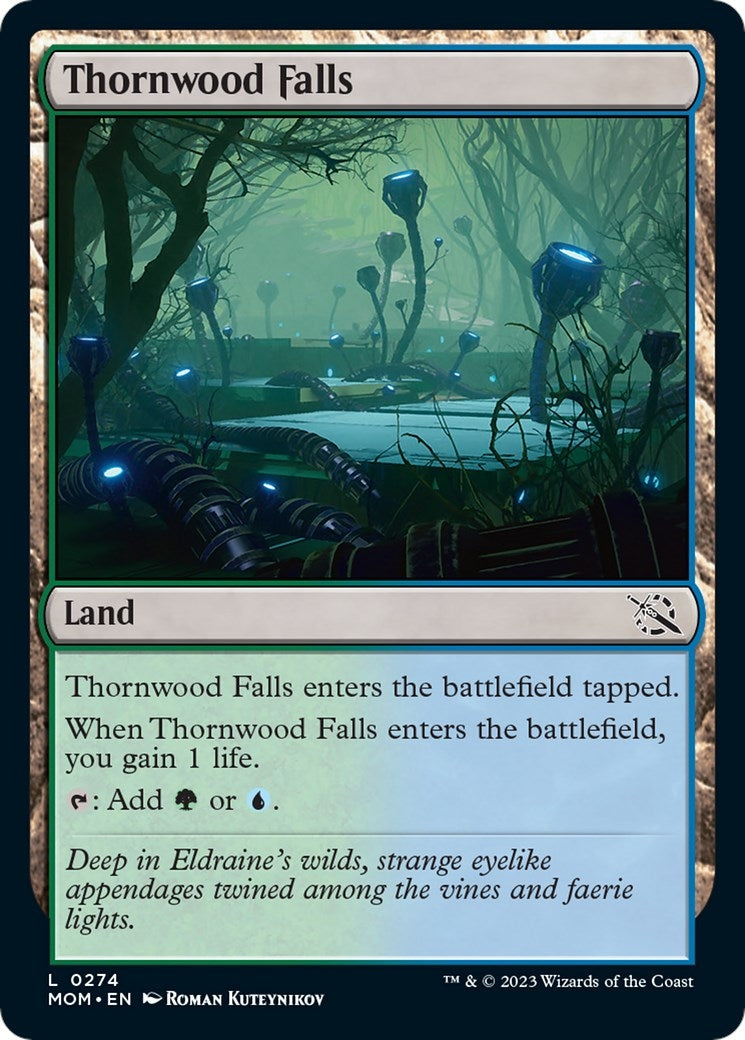 Image for Thornwood Falls (274) [March of the Machine] - Magic: The Gathering