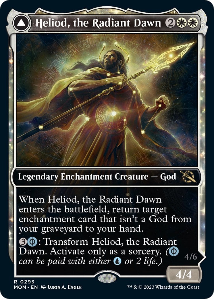 Image for Heliod, the Radiant Dawn (Showcase) (293) [March of the Machine] - Magic: The Gathering
