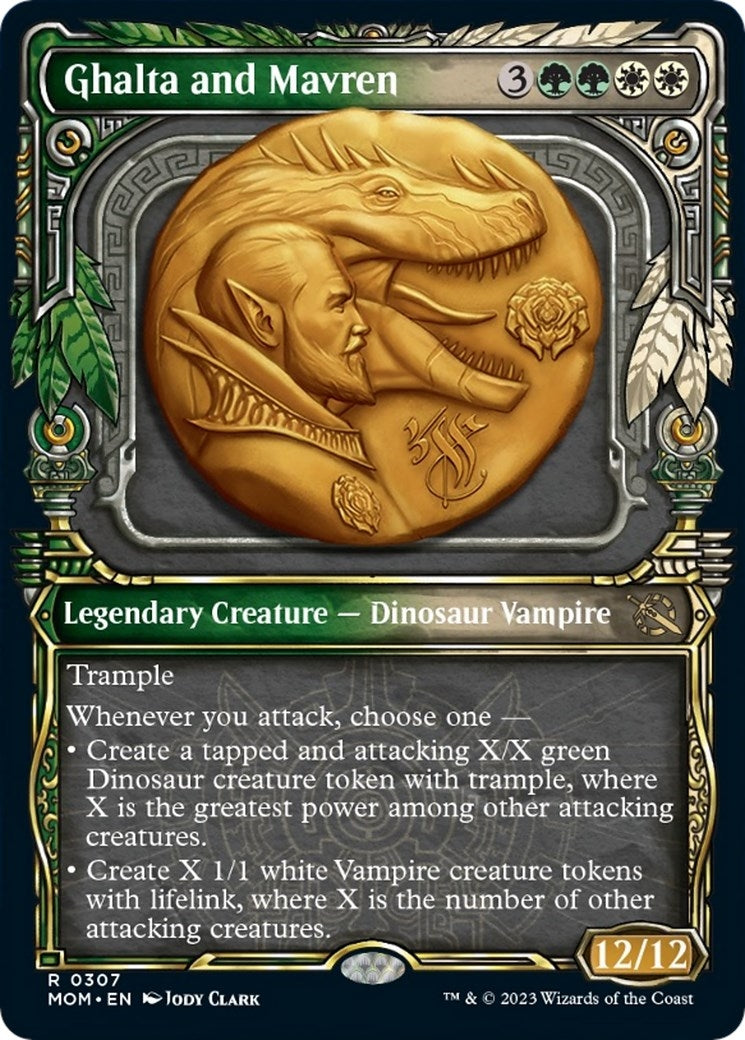 Image for Ghalta and Mavren (Showcase) (307) [March of the Machine] - Magic: The Gathering