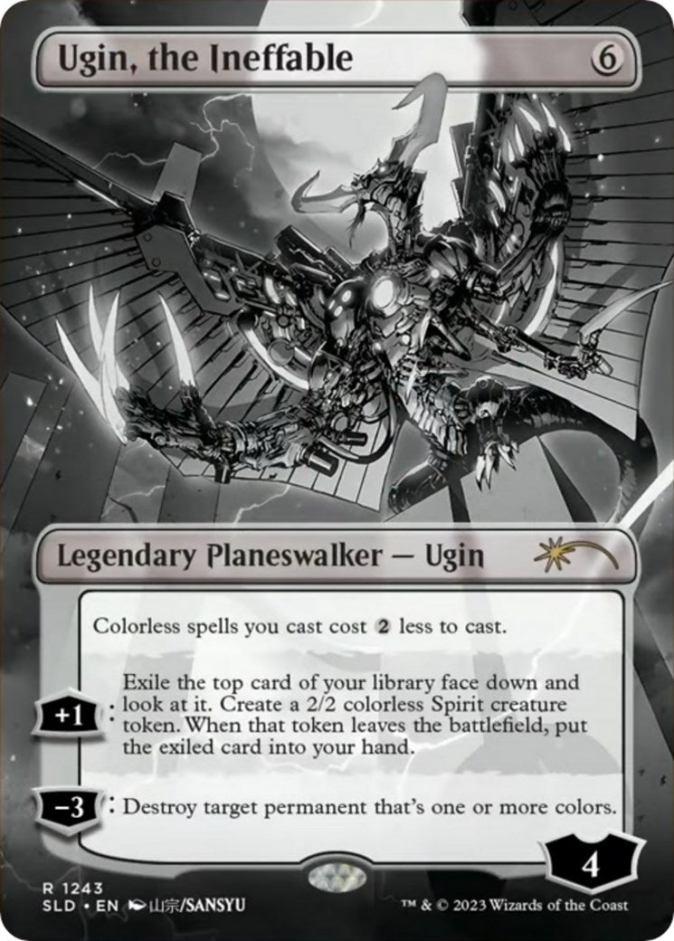 Image for Ugin, the Ineffable (Borderless) (1243) [Secret Lair Drop Series] - Magic: The Gathering