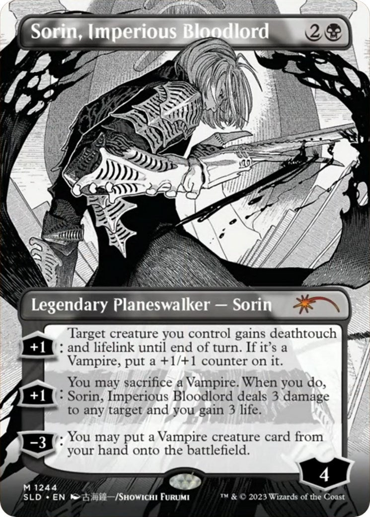 Image for Sorin, Imperious Bloodlord (Borderless) (1244) [Secret Lair Drop Series] - Magic: The Gathering