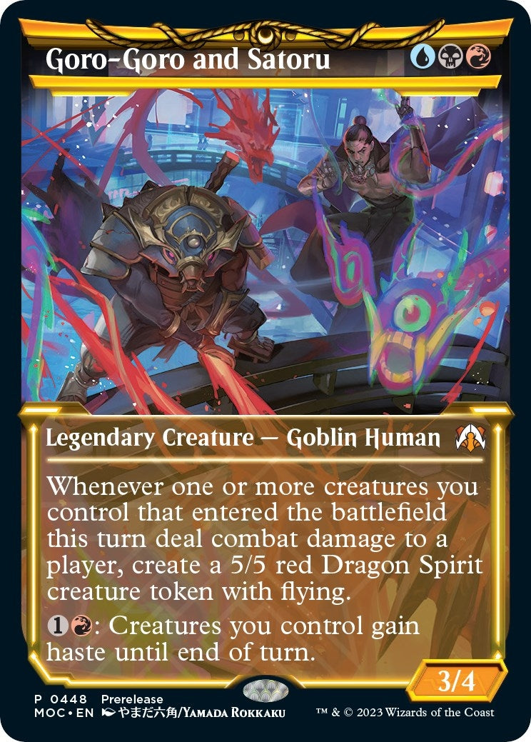 Image for Goro-Goro and Satoru (Showcase) (448) [Prerelease Cards] - Magic: The Gathering
