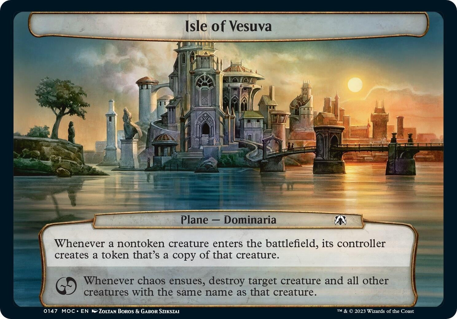 Image for Isle of Vesuva (147) [March of the Machine] - Magic: The Gathering