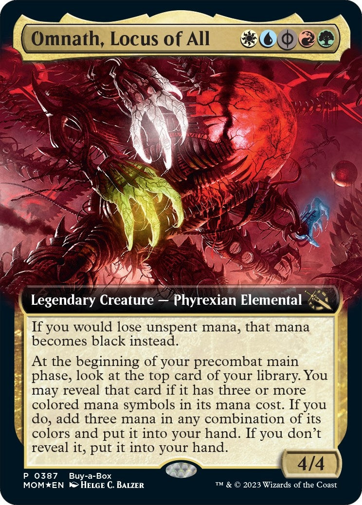Image for Omnath, Locus of All (387) [Buy-A-Box Promos] - Magic: The Gathering