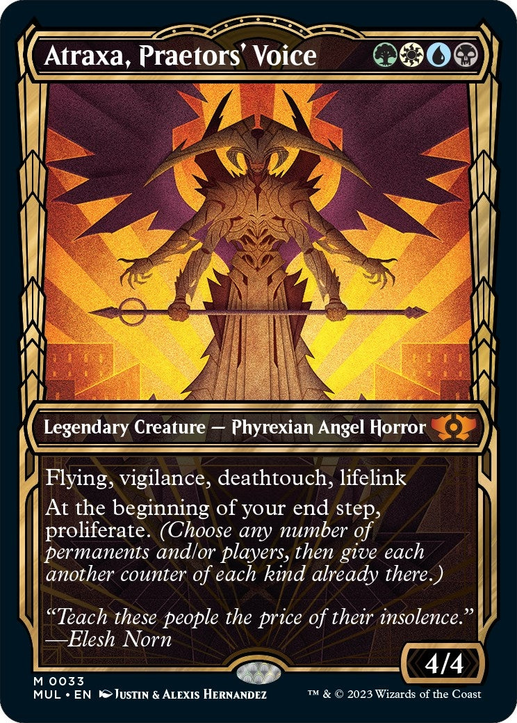 Image for Atraxa, Praetors' Voice (33) [March of the Machine: Multiverse Legends] - Magic: The Gathering
