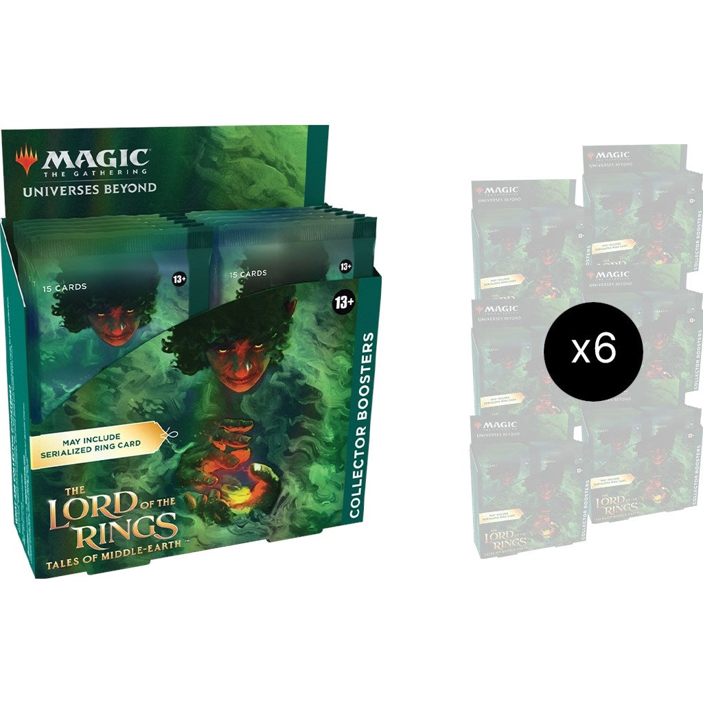 Image for Universes Beyond: The Lord of the Rings: Tales of Middle-earth - Collector Booster Display Case - Magic: The Gathering