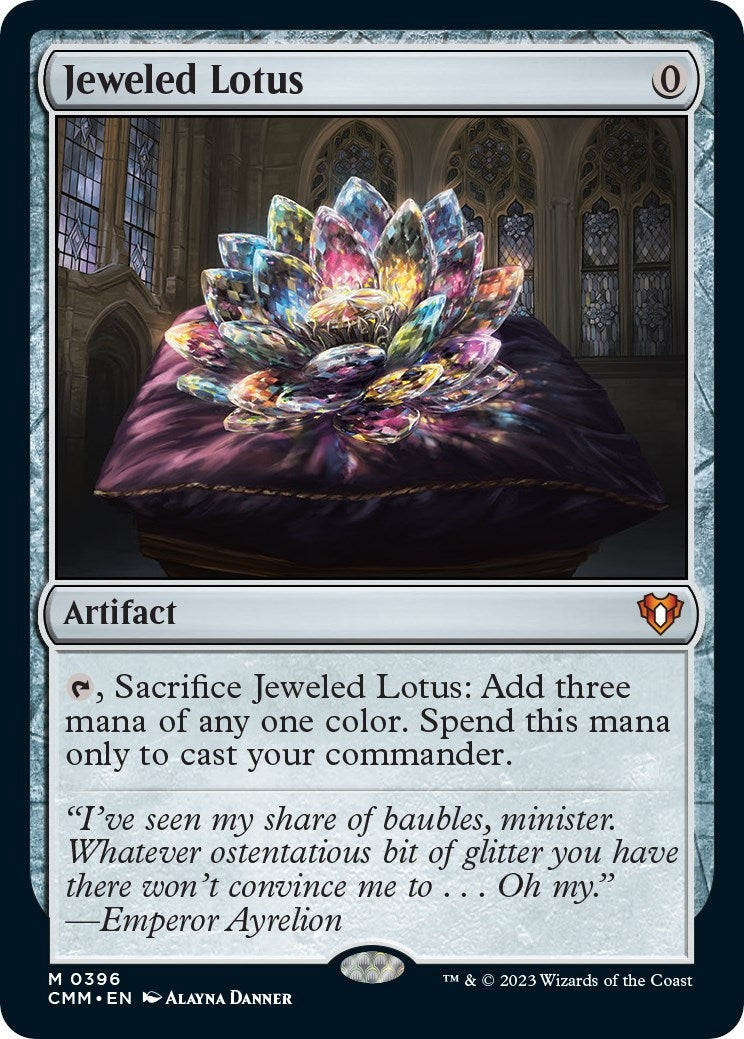 Image for Jeweled Lotus (396) [Commander Masters] - Magic: The Gathering