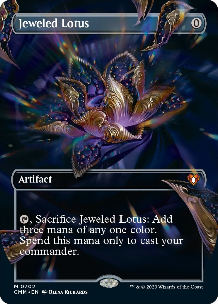 Image for Jeweled Lotus (Borderless) (702) [Commander Masters] - Magic: The Gathering
