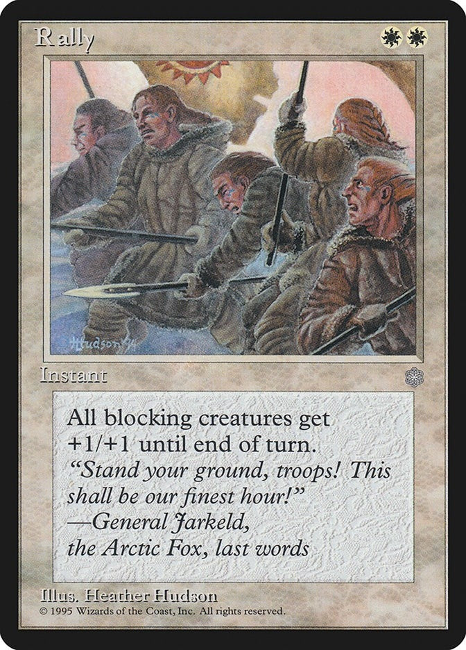 Image for Rally [Ice Age] - Magic: The Gathering