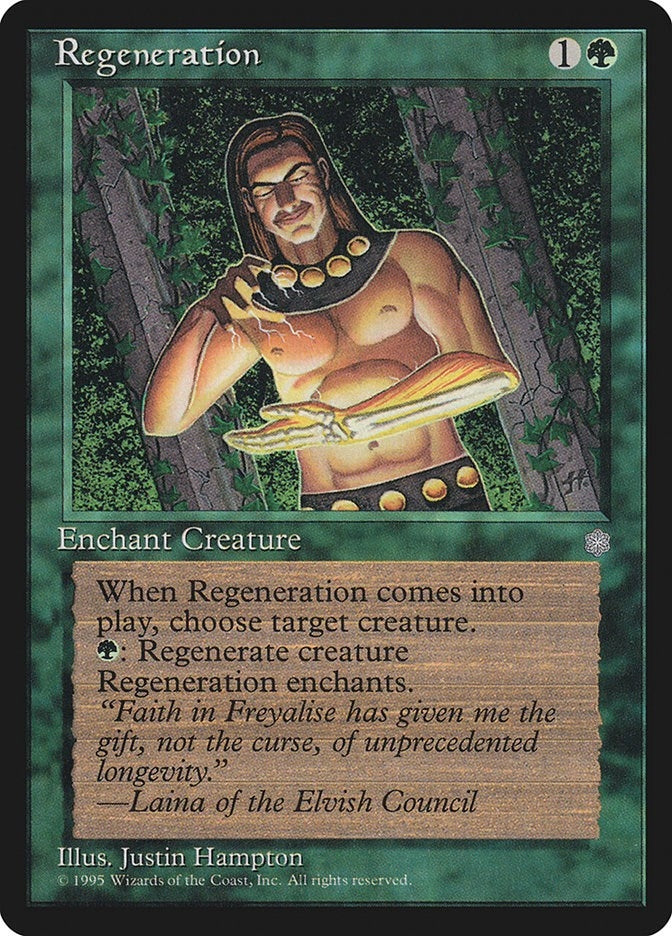 Image for Regeneration [Ice Age] - Magic: The Gathering