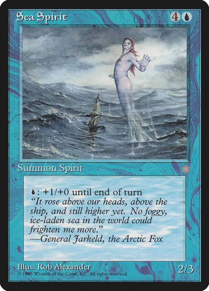 Image for Sea Spirit [Ice Age] - Magic: The Gathering