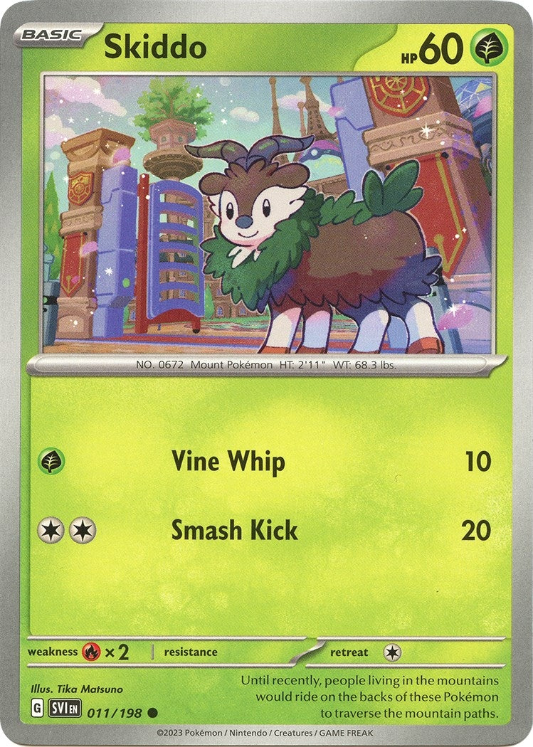 Image for Skiddo (011/198) [SV01: Scarlet & Violet Base Set] - Pokemon