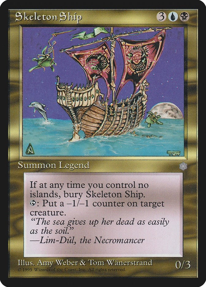Image for Skeleton Ship (379) [Ice Age] - Magic: The Gathering