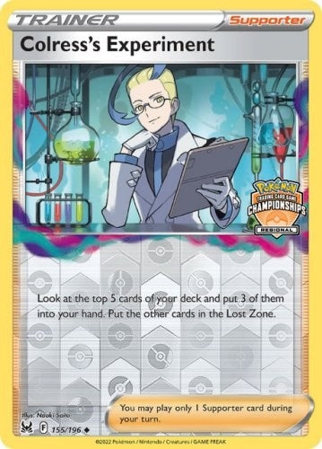 Image for Colress's Experiment (Regional Championships) (155/196) [League & Championship Cards] - Pokemon