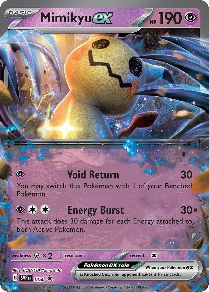 Image for Mimikyu ex - 004 (004) [SV: Scarlet & Violet Promo Cards] - Pokemon