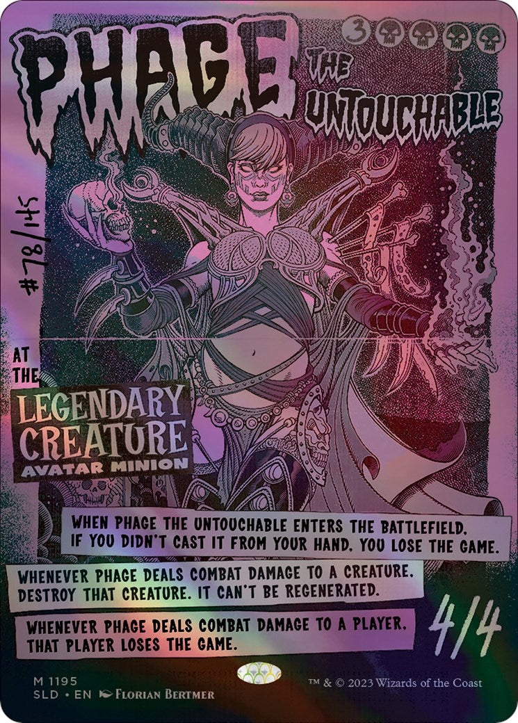 Image for Phage the Untouchable (1195) [Secret Lair Drop Series] - Magic: The Gathering
