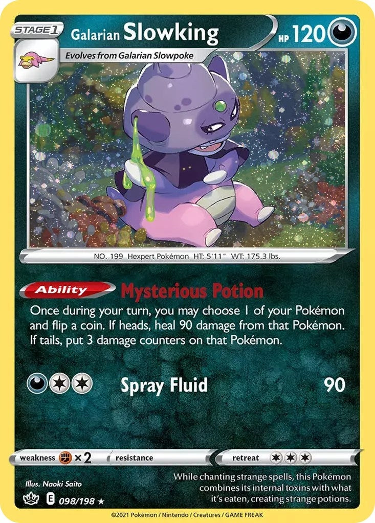 Image for Galarian Slowking (Cosmos Holo) (098/198) [Miscellaneous Cards & Products] - Pokemon