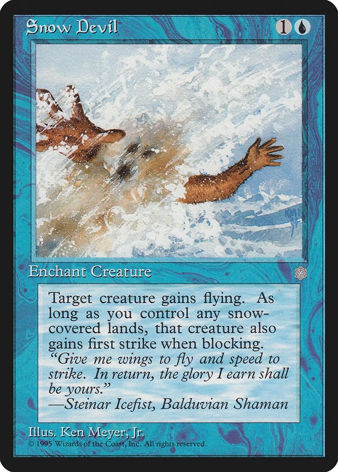 Image for Snow Devil [Ice Age] - Magic: The Gathering