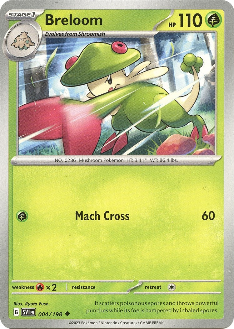 Image for Breloom (004/198) [SV01: Scarlet & Violet Base Set] - Pokemon