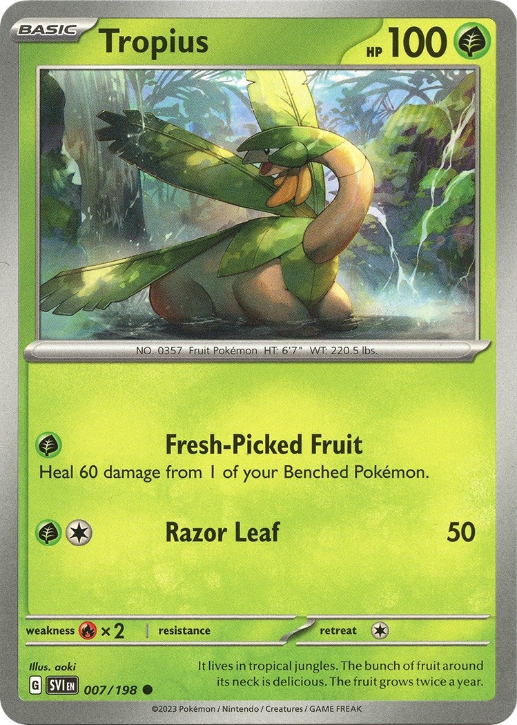 Image for Tropius (007/198) [SV01: Scarlet & Violet Base Set] - Pokemon